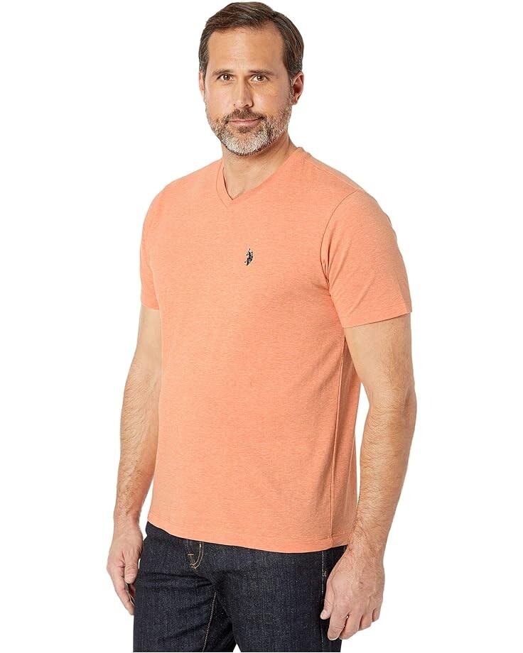 Футболка U.S. POLO ASSN. V-Neck Tee, цвет Sunrise Heather
Футболка U.S. POLO ASSN. V-Neck Tee, цвет Sunrise Heather