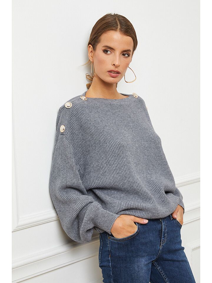 Свитер So Cachemire Cornella, серый
Свитер So Cachemire Cornella, серый