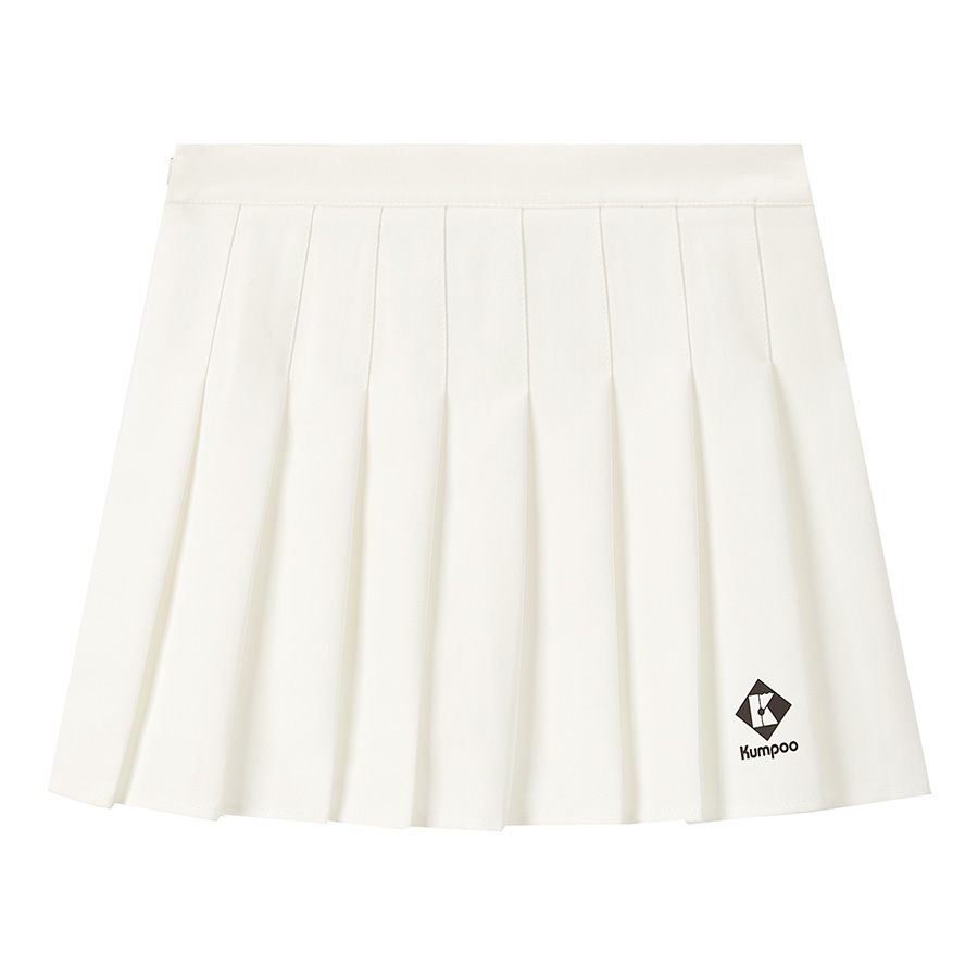 Повседневная короткая юбка женская белая KUMPOO 
Повседневная короткая юбка женская белая KUMPOO