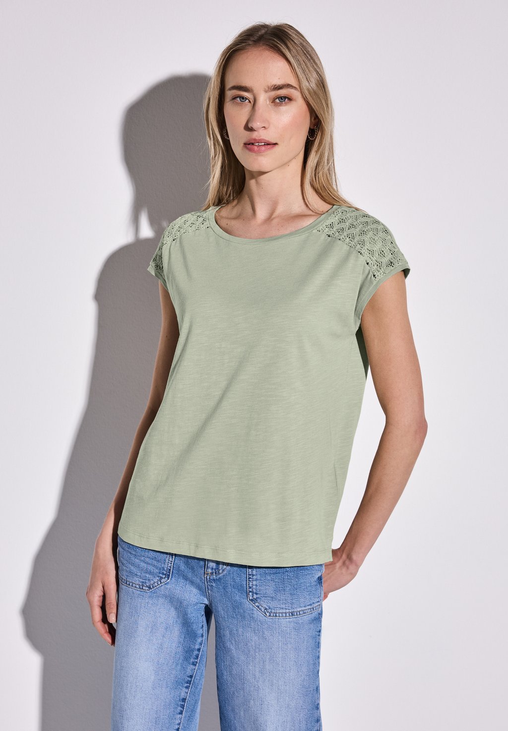 Футболка с принтом Street One, оливковый
Футболка с принтом Street One, оливковый