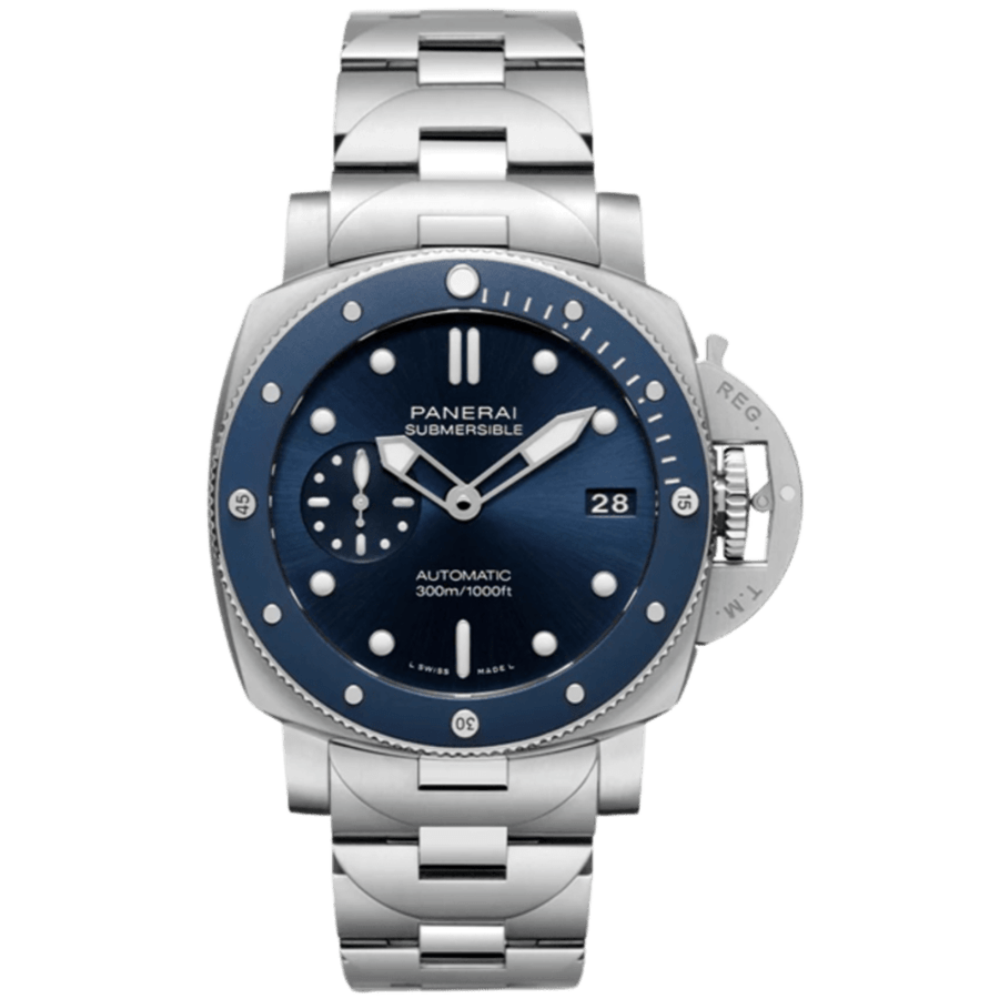 Panerai Submersible Blu Notte Automatic мужские часы из стали с синим циферблатом PAM02068
Panerai Submersible Blu Notte Automatic мужские часы из стали с синим циферблатом PAM02068