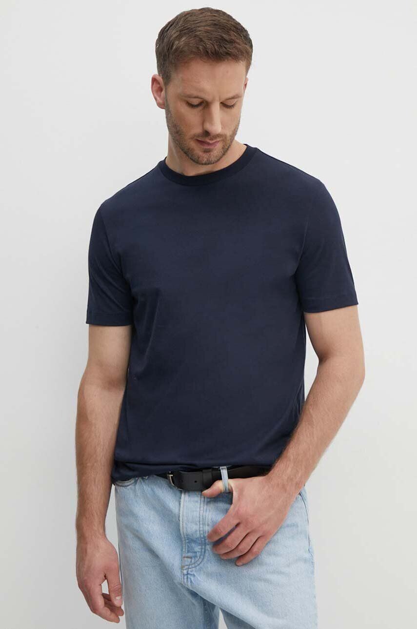 Хлопковая футболка BOSS, темно-синий
Хлопковая футболка BOSS, темно-синий