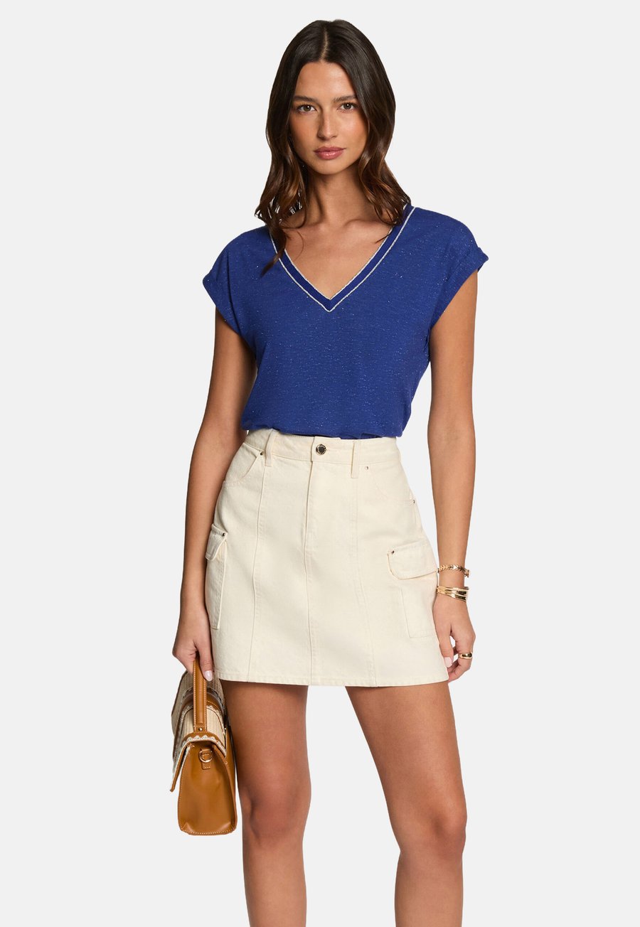 Блуза Morgan SHORT-SLEEVED, Bleu Electrique/Blue
Блуза Morgan SHORT-SLEEVED, Bleu Electrique/Blue