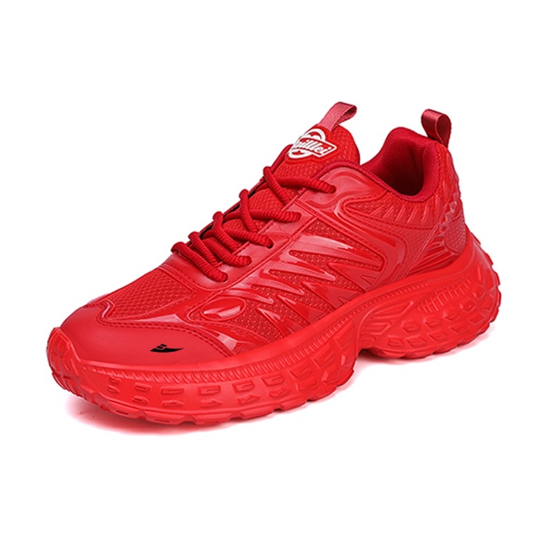 Kuding Антискользящие и износостойкие массивные кроссовки на платформе унисекс красные, цвет Red
Kuding Антискользящие и износостойкие массивные кроссовки на платформе унисекс красные, цвет Red