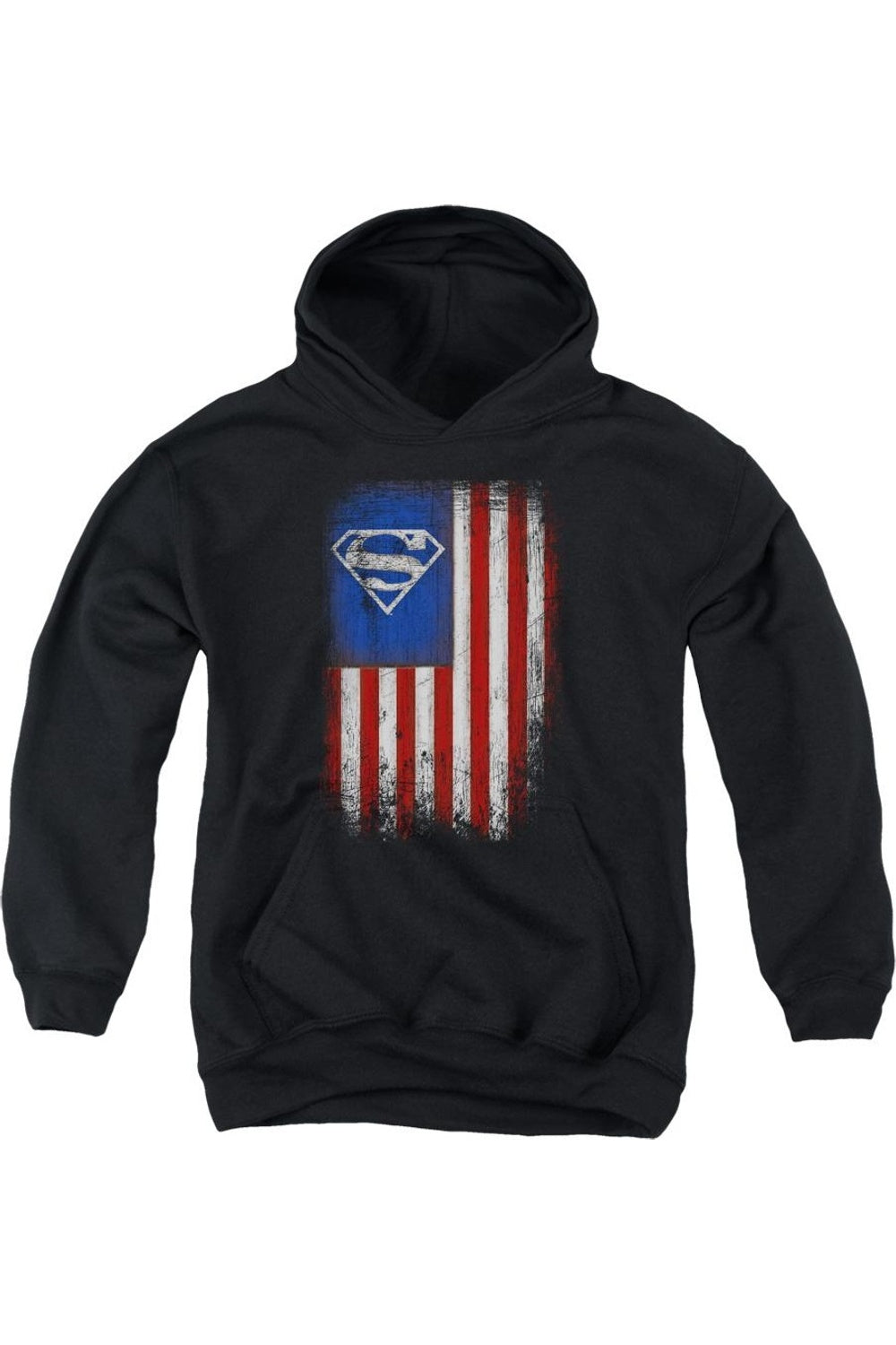 Детская толстовка с капюшоном Superman Old Glory Shield Gildan, черный
Детская толстовка с капюшоном Superman Old Glory Shield Gildan, черный