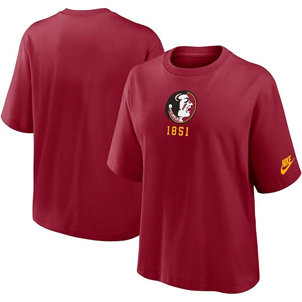 Женская футболка Florida State Seminoles Boxy Legacy Established Nike
Женская футболка Florida State Seminoles Boxy Legacy Established Nike