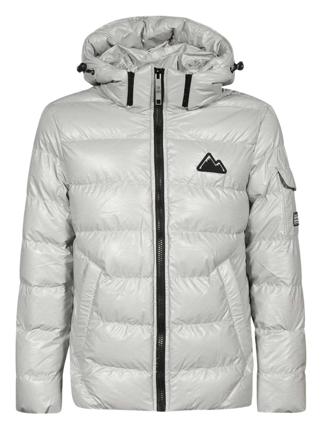 Пуховик с капюшоном Point Zero, серый 
Пуховик с капюшоном Point Zero, серый