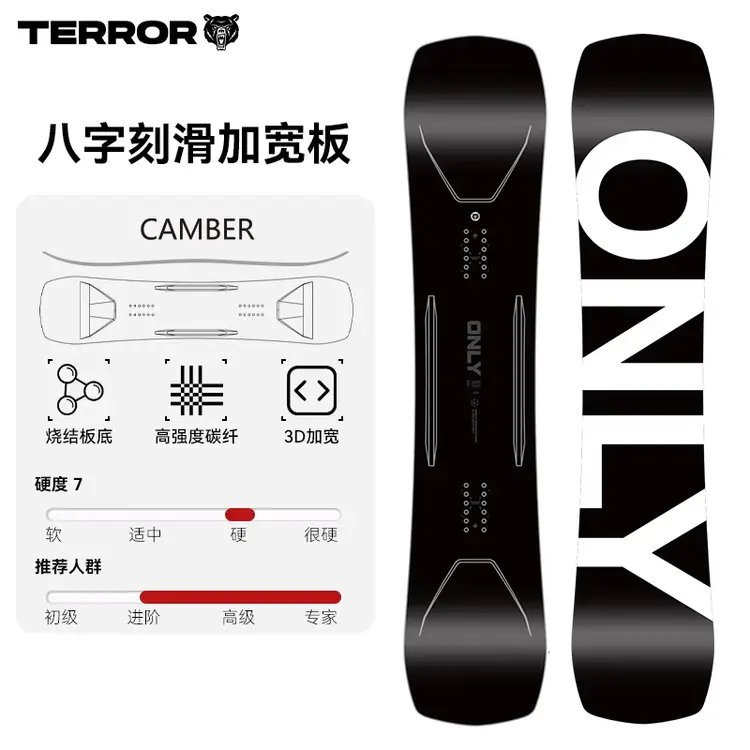 Yi Man Сноуборд Xiaohexiabang 9.0 Wild Snow, расширенная V-образная геометрия, 156 см
Yi Man Сноуборд Xiaohexiabang 9.0 Wild Snow, расширенная V-образная геометрия, 156 см