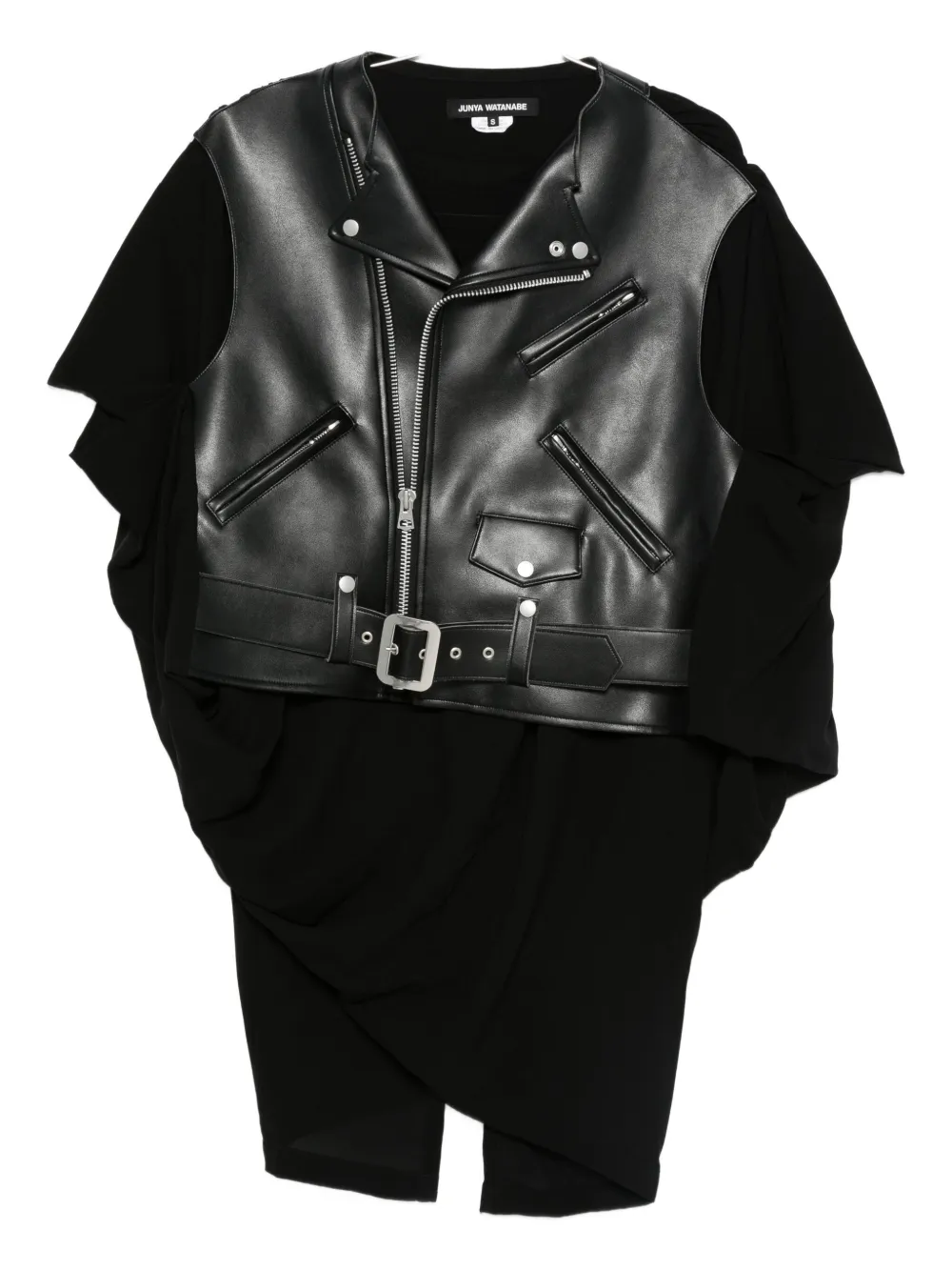 Драпированная куртка на молнии JUNYA WATANABE, черный
Драпированная куртка на молнии JUNYA WATANABE, черный