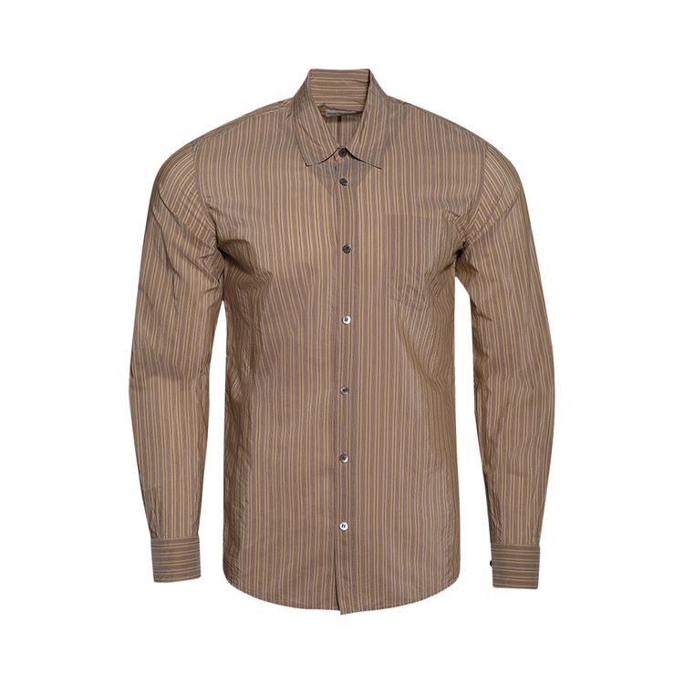 Рубашка Dries Van Noten Striped Long-Sleeve Shirt 'Sand', желто-коричневый
Рубашка Dries Van Noten Striped Long-Sleeve Shirt 'Sand', желто-коричневый