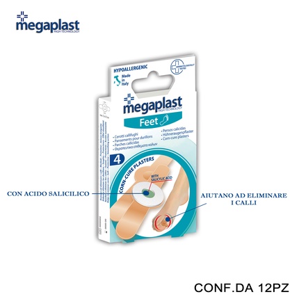 Пластыри от мозолей Megaplast Feet Ml 4 Упаковка из 4 штук 12 штук Olio
Пластыри от мозолей Megaplast Feet Ml 4 Упаковка из 4 штук 12 штук Olio
