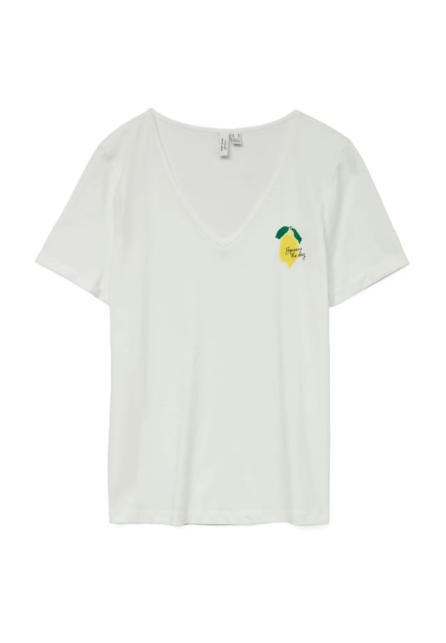 Хлопковая футболка Vero Moda, белый
Хлопковая футболка Vero Moda, белый