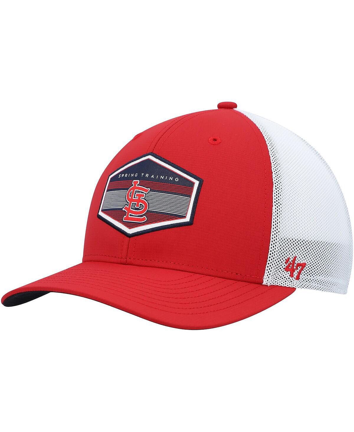 Мужская красно-белая кепка St. Louis Cardinals Spring Training Burgess Trucker Snapback '47 Brand
Мужская красно-белая кепка St. Louis Cardinals Spring Training Burgess Trucker Snapback '47 Brand