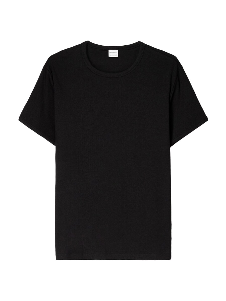 Рубашка Bershka, черный
Рубашка Bershka, черный