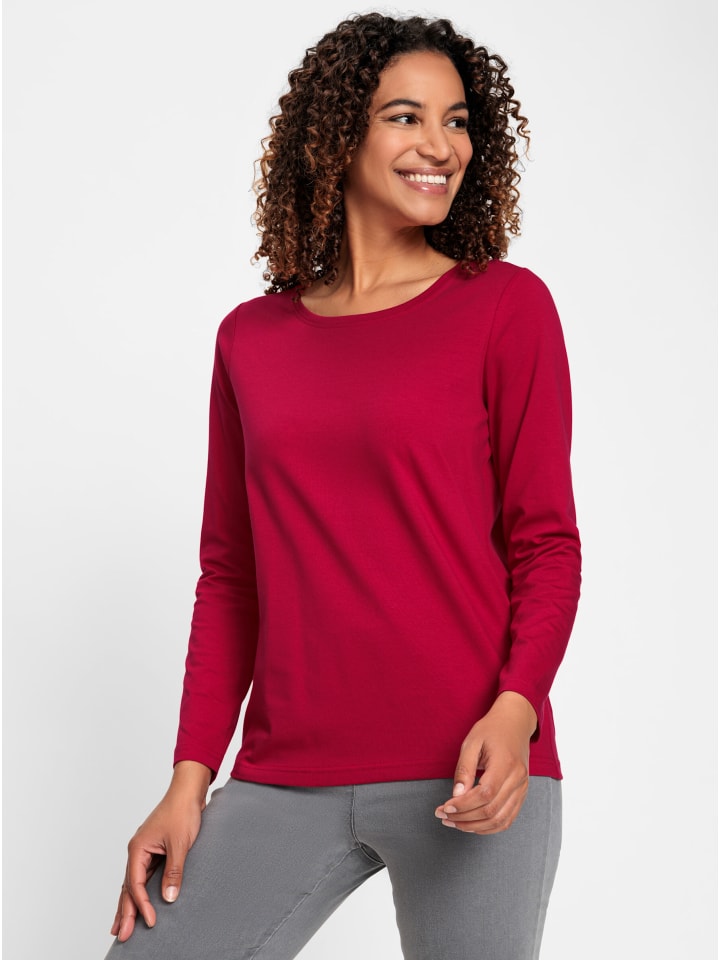 Рубашка с круглым вырезом красного цвета WITT WEIDEN
Рубашка с круглым вырезом красного цвета WITT WEIDEN