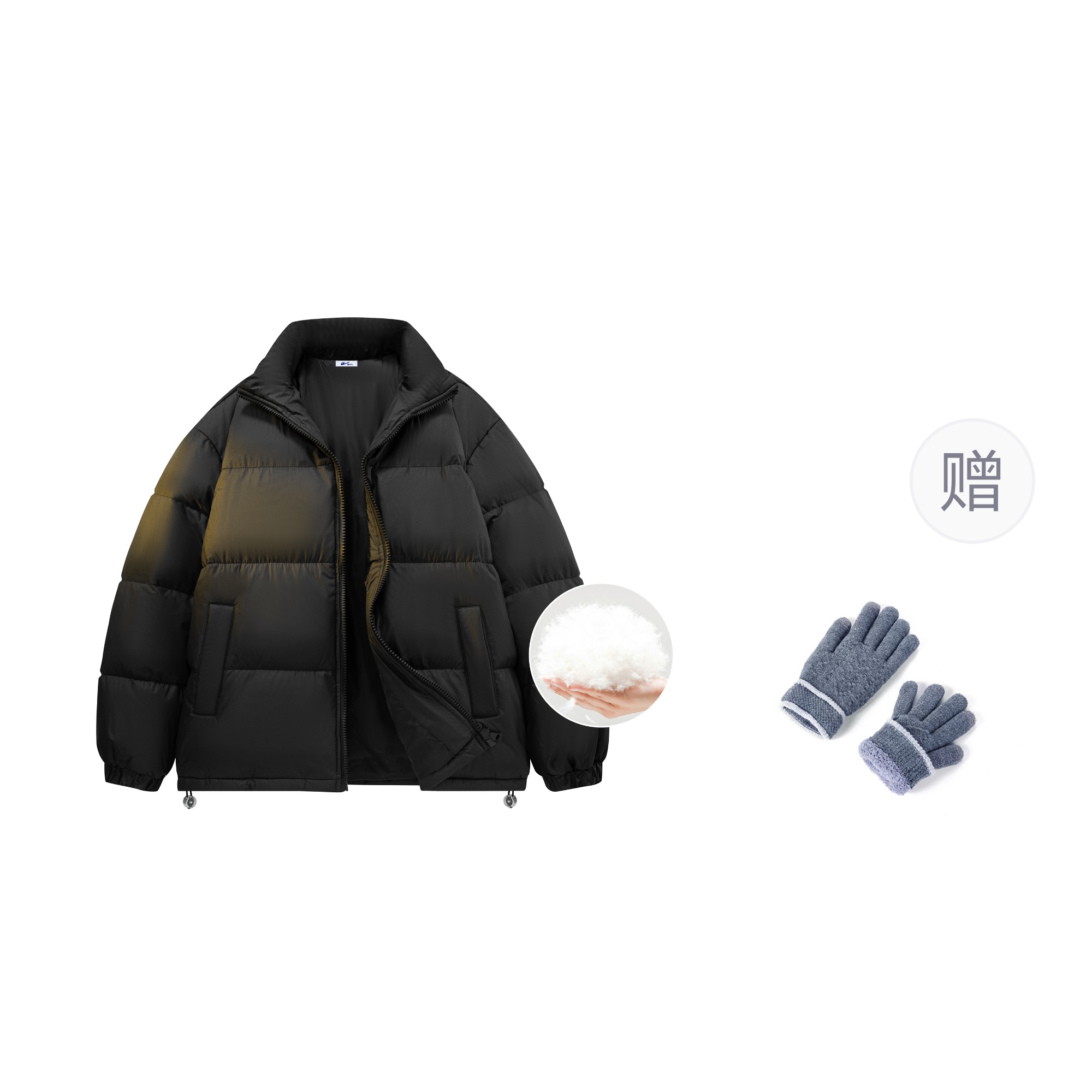 WARRIOR Пуховик унисекс, Black
WARRIOR Пуховик унисекс, Black