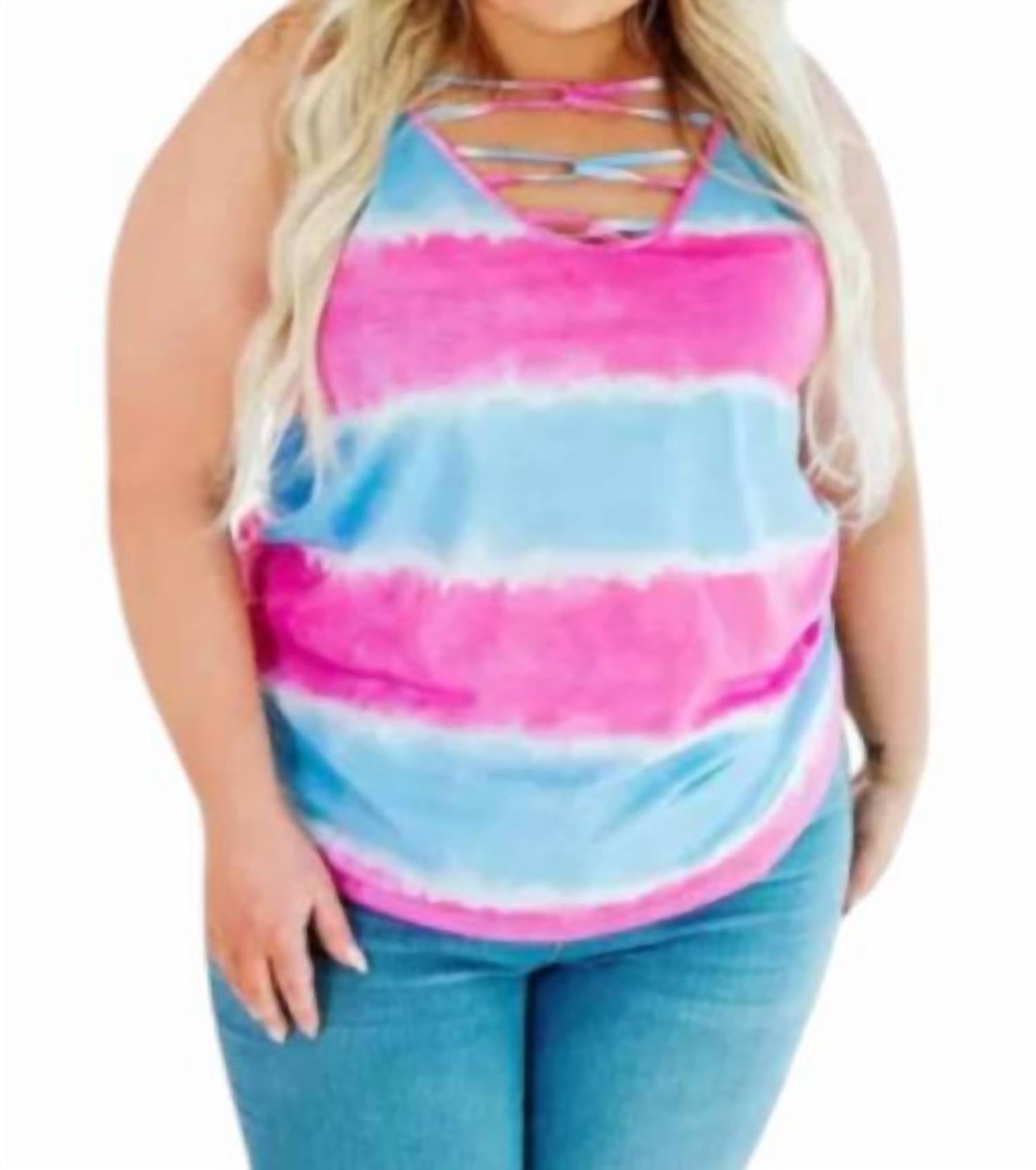 Майка с надписью «Прочти мое сердце» — Plus в розовом/голубом цвете Glitzy Girlz Boutique
Майка с надписью «Прочти мое сердце» — Plus в розовом/голубом цвете Glitzy Girlz Boutique