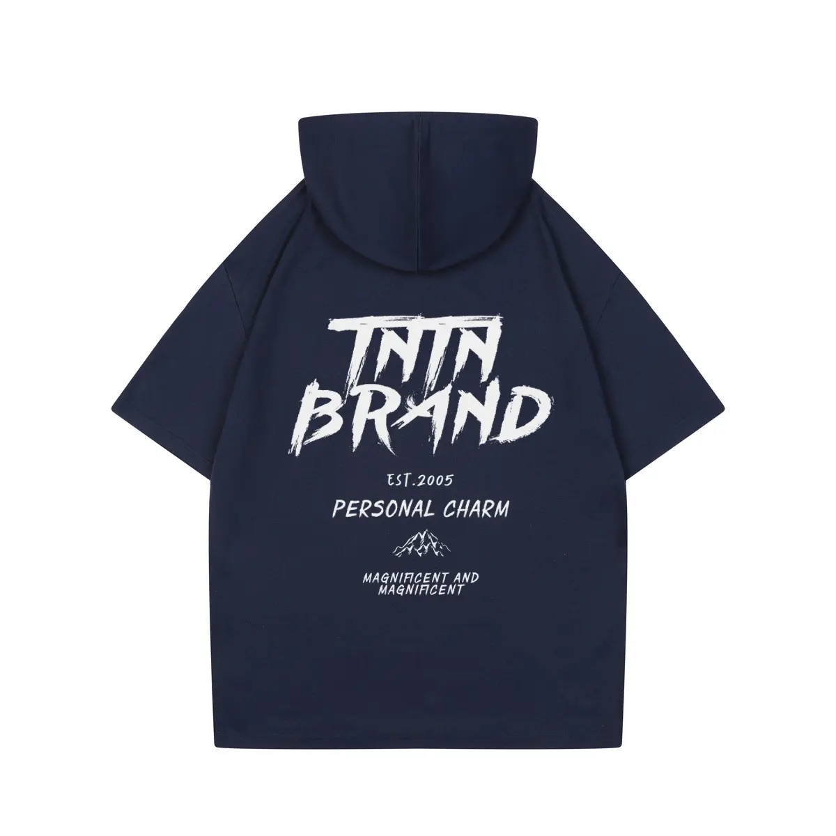 Футболка унисекс темно-синяя TnTn 
Футболка унисекс темно-синяя TnTn