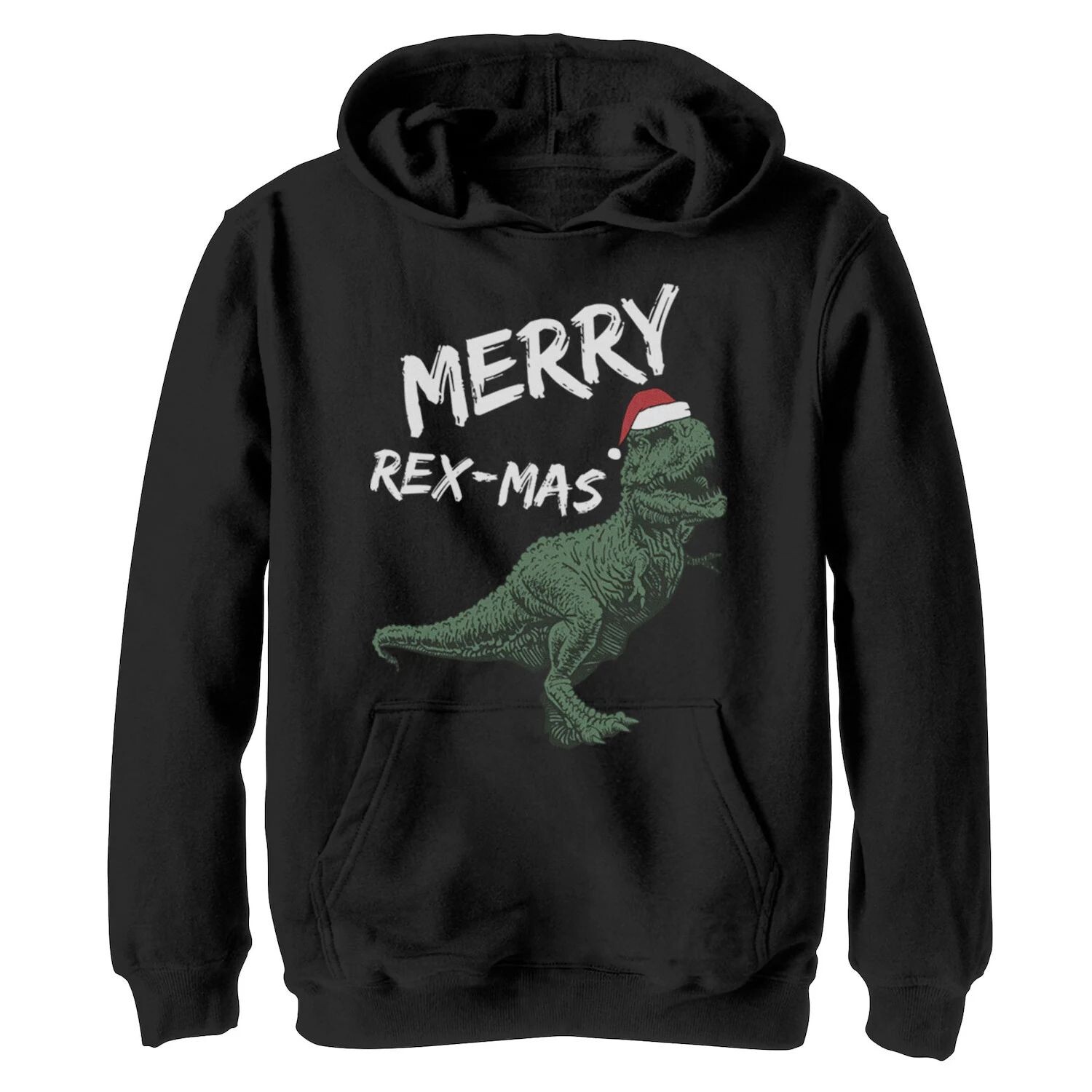 Флисовая толстовка с рождественским рисунком динозавра Merry Rex-Mas для мальчиков 8–20 лет Licensed Character 
Флисовая толстовка с рождественским рисунком динозавра Merry Rex-Mas для мальчиков 8–20 лет Licensed Character