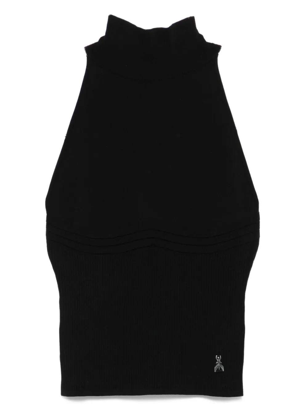 Топ в рубчик Patrizia Pepe, черный
Топ в рубчик Patrizia Pepe, черный