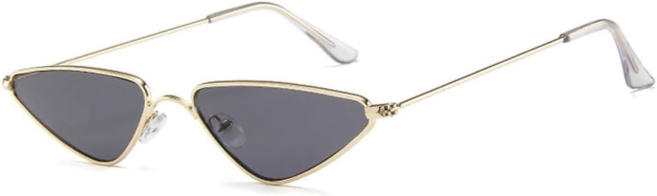 Винтажные солнцезащитные очки «кошачий глаз» для мужчин и женщин, уникальные треугольные солнцезащитные очки для женщин, желтые металлические очки, защита от ультрафиолета UV400 TKKTLLT, Gold-black
Винтажные солнцезащитные очки «кошачий глаз» для мужчин и женщин, уникальные треугольные солнцезащитные очки для женщин, желтые металлические очки, защита от ультрафиолета UV400 TKKTLLT, Gold-black