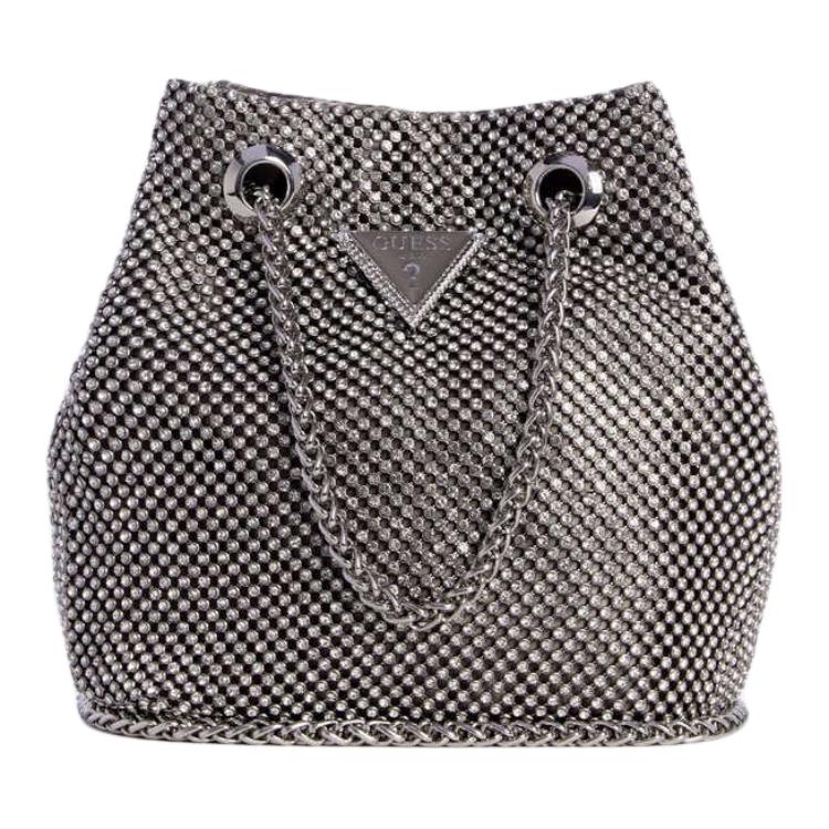 GUESS Тканевая сумка через плечо среднего размера для женщин серебристого цвета, Silver
GUESS Тканевая сумка через плечо среднего размера для женщин серебристого цвета, Silver