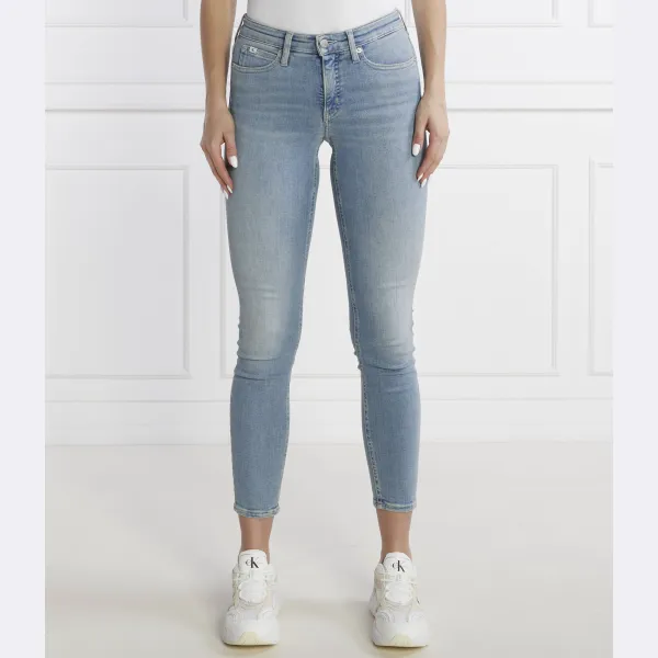 Джинсы скинни со средней посадкой Calvin Klein, синий
Джинсы скинни со средней посадкой Calvin Klein, синий