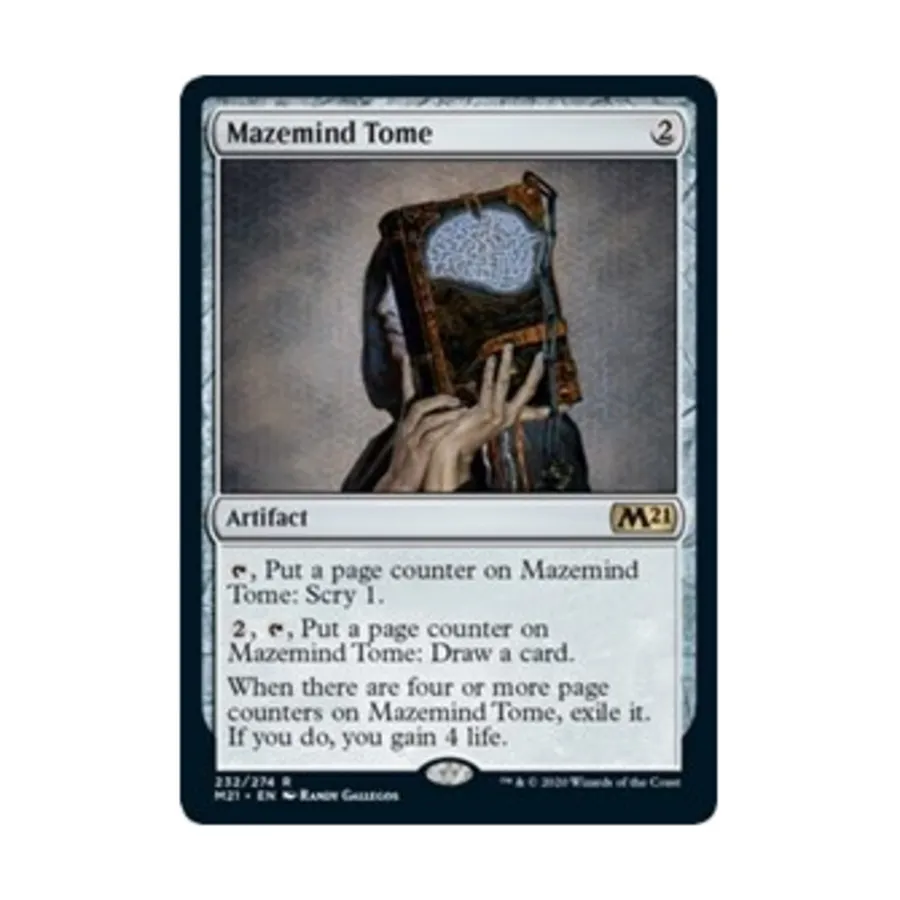 CCG Фолиант Маземида (клавиша R), MTG - Core Set 2021
CCG Фолиант Маземида (клавиша R), MTG - Core Set 2021