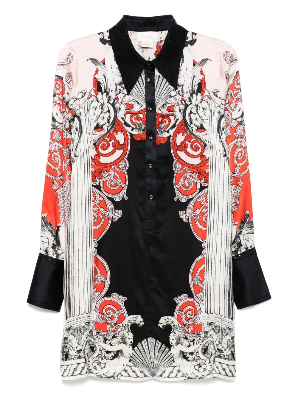 Платье-рубашка The Mark Of Medusa Mini Camilla, красный
Платье-рубашка The Mark Of Medusa Mini Camilla, красный