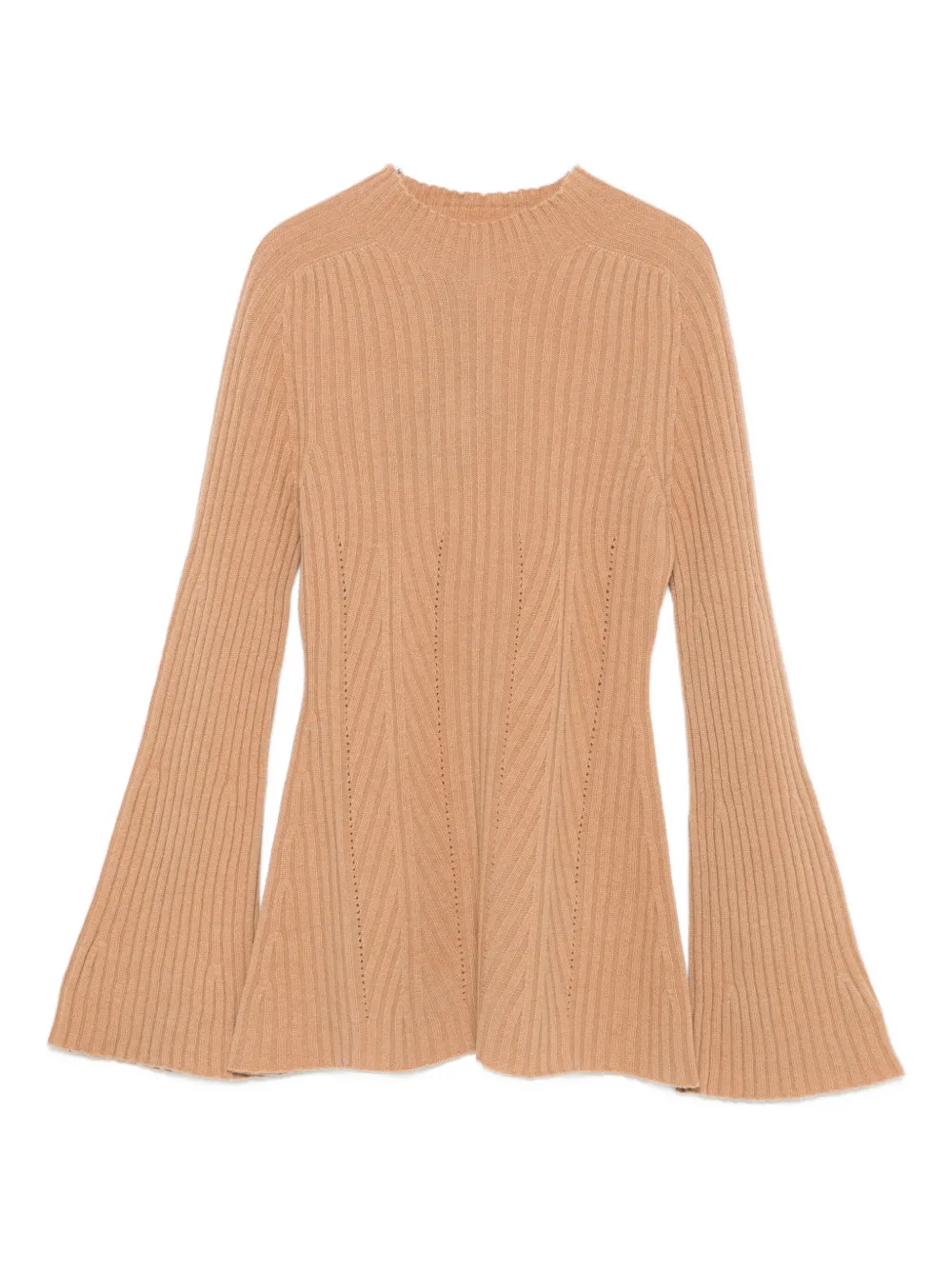 Рифленый свитер с рукавами-колокол TWINSET, коричневый
Рифленый свитер с рукавами-колокол TWINSET, коричневый