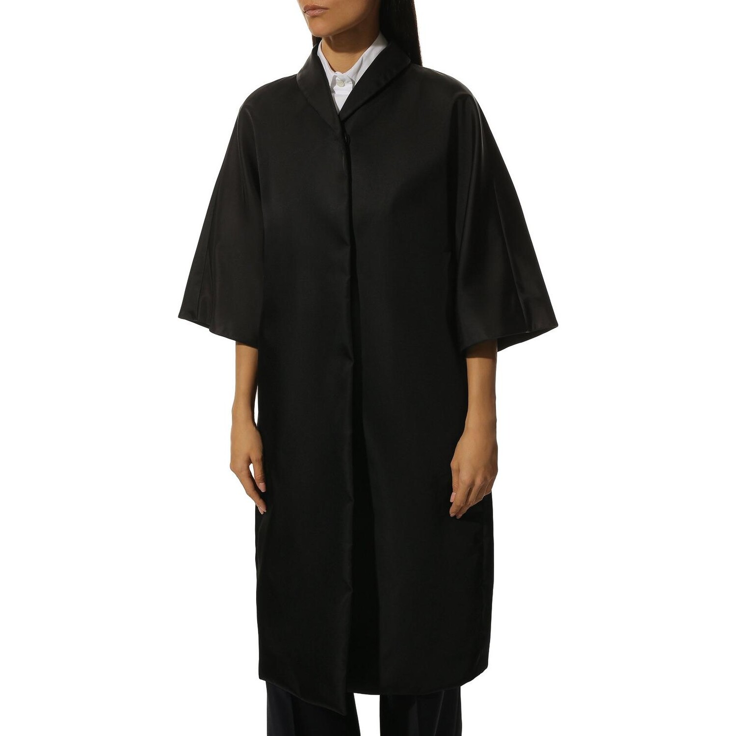 Платье с короткими рукавами женское черное Prada
Платье с короткими рукавами женское черное Prada