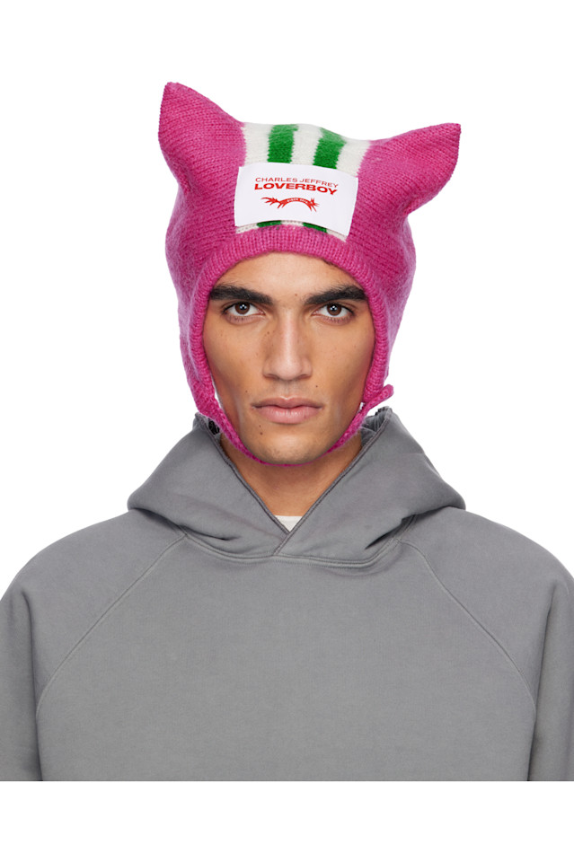 Charles Jeffrey Loverboy Шапочка с розовыми ушками
Charles Jeffrey Loverboy Шапочка с розовыми ушками