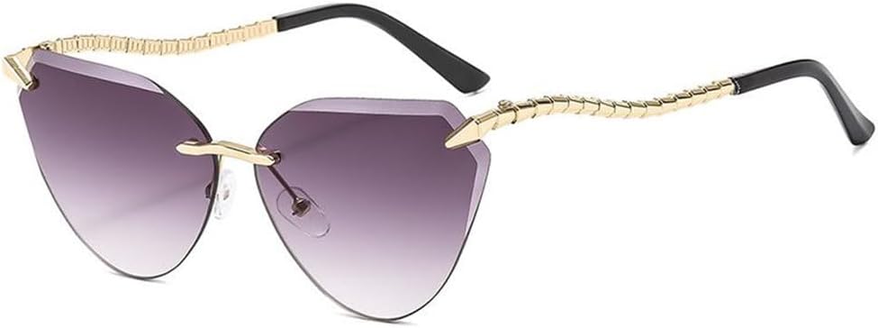 Женские солнцезащитные очки без оправы 2027 года. Модные солнцезащитные очки без металлической оправы для женщин. Винтажные очки. Защита от ультрафиолета UV400 MTZJH, 2
Женские солнцезащитные очки без оправы 2027 года. Модные солнцезащитные очки без металлической оправы для женщин. Винтажные очки. Защита от ультрафиолета UV400 MTZJH, 2