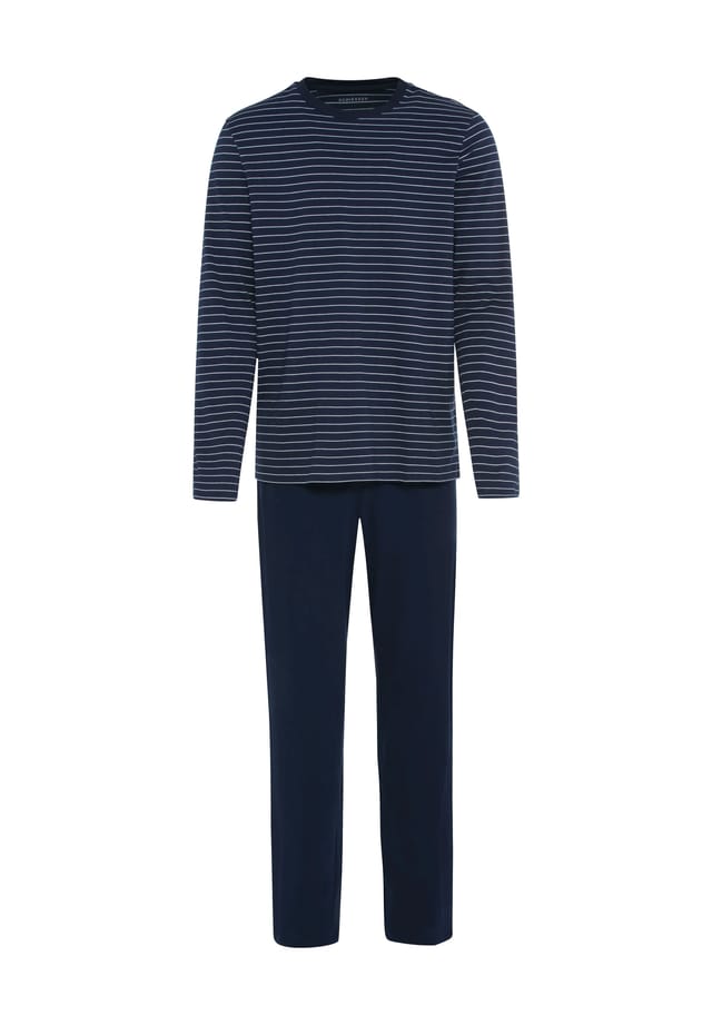Повседневная пижама из хлопка в полоску Schiesser, цвет 801 admiral
Повседневная пижама из хлопка в полоску Schiesser, цвет 801 admiral