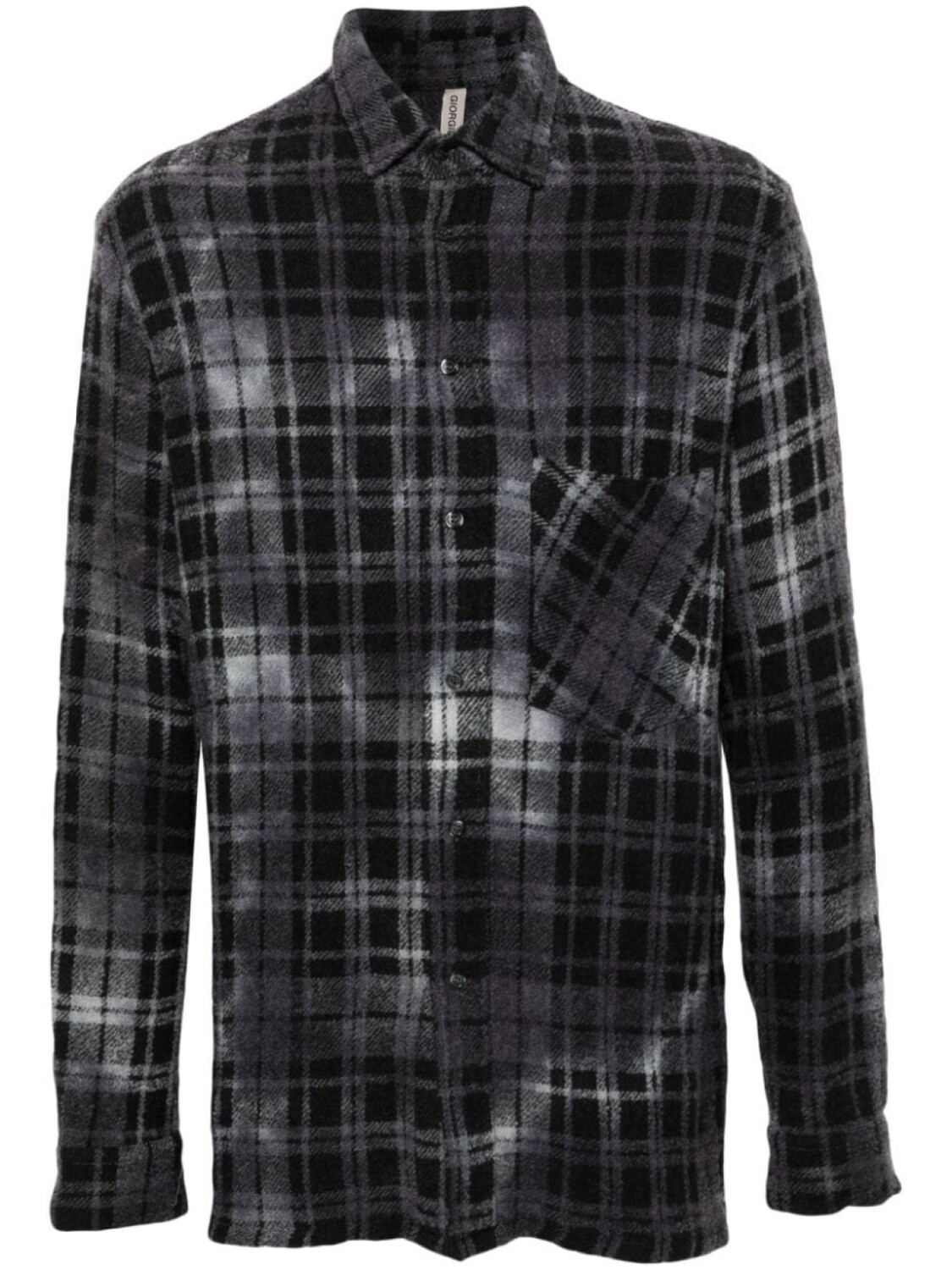 Giorgio Brato рубашка в клетку, серый
Giorgio Brato рубашка в клетку, серый