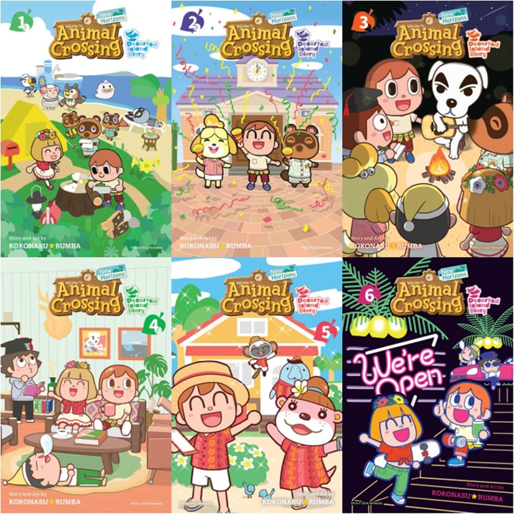 Animal Crossing: New Horizons, Vol. 1-6 Collection Book Set, Nintendo Switch Edition (Viz Media)
Animal Crossing: New Horizons, Vol. 1-6 Collection Book Set, Nintendo Switch Edition (Viz Media)