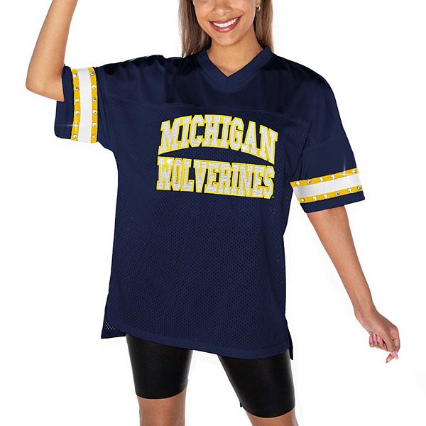 Женская футболка Michigan Wolverines с пайетками Gameday Couture
Женская футболка Michigan Wolverines с пайетками Gameday Couture