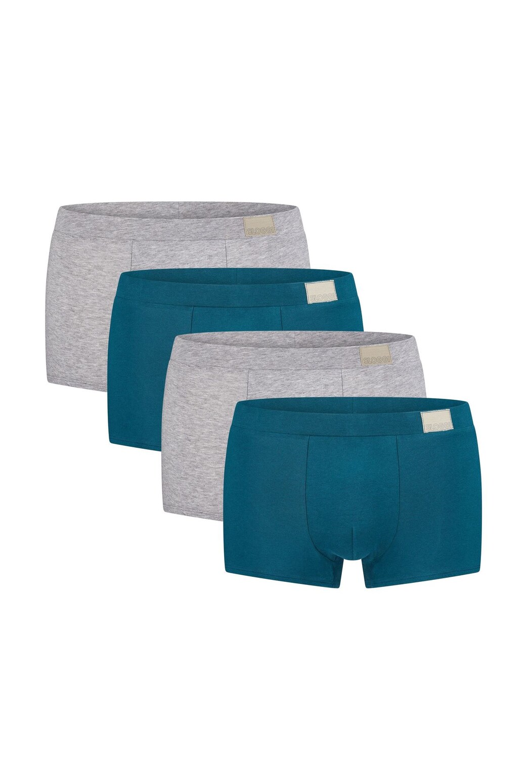 Набор из 4 мужских шорт/брюк Hipster GO Natural sloggi, серый
Набор из 4 мужских шорт/брюк Hipster GO Natural sloggi, серый