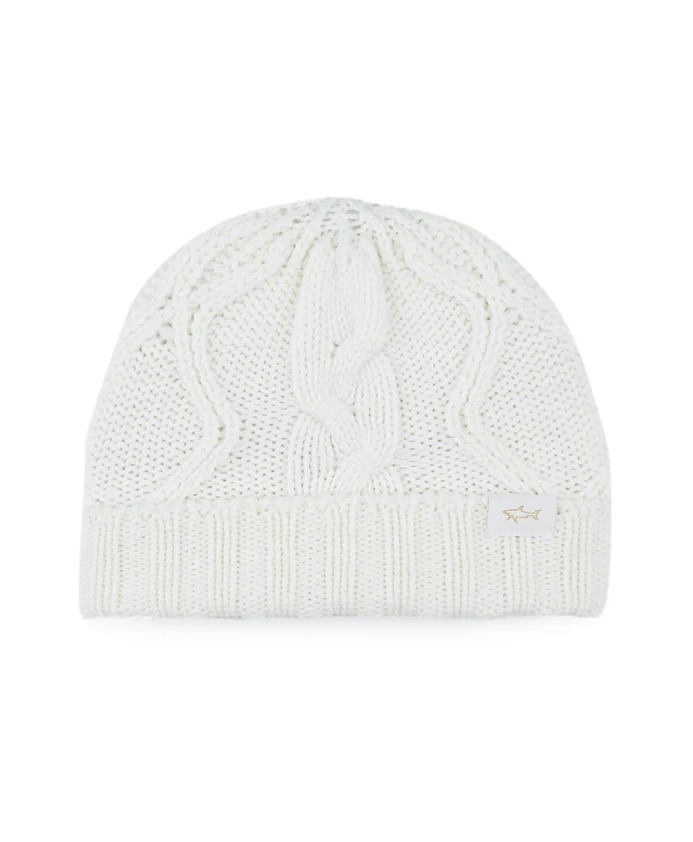 Шапка из высококачественной мериносовой шерсти Paul & Shark, белый
Шапка из высококачественной мериносовой шерсти Paul & Shark, белый