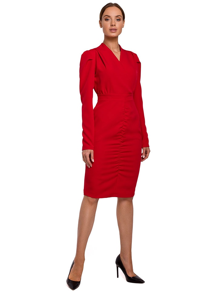 Платье до колена made of emotion, красный
Платье до колена made of emotion, красный