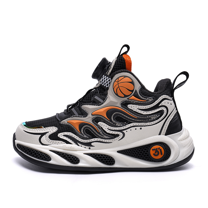 Детские баскетбольные кроссовки FIRS Kids, черный/оранжевый
Детские баскетбольные кроссовки FIRS Kids, черный/оранжевый