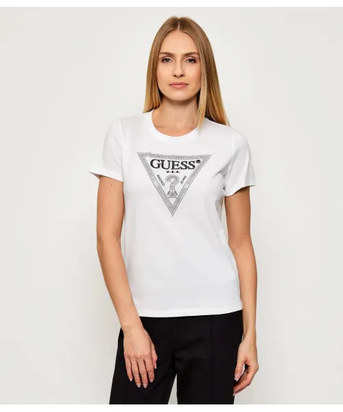 Футболка «Кристал» Regular fit Guess Jeans, белый
Футболка «Кристал» Regular fit Guess Jeans, белый