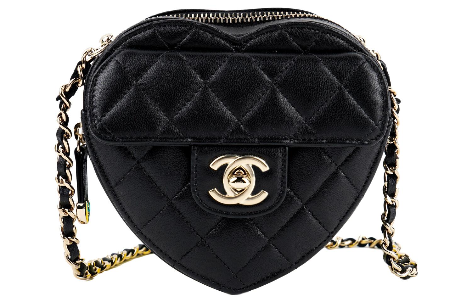 Сумка-сердце из ягненка, портативная сумка через плечо, женская сумка на плечо черная CHANEL
Сумка-сердце из ягненка, портативная сумка через плечо, женская сумка на плечо черная CHANEL