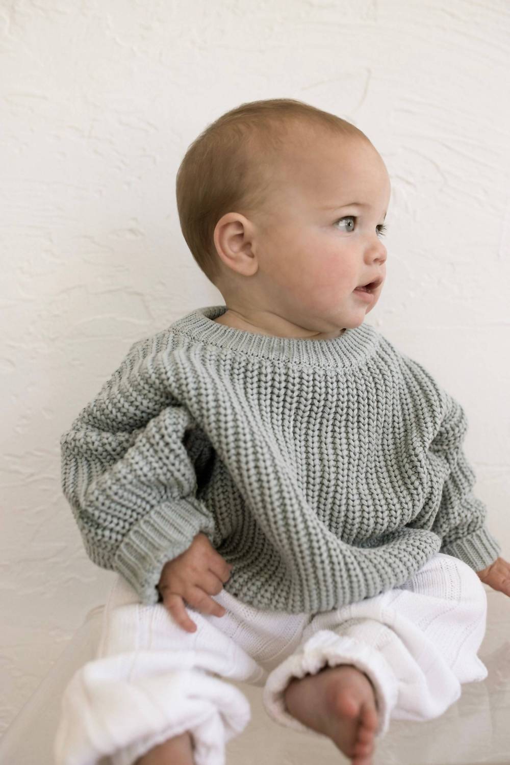 Детский вязаный свитер унисекс Chunky в цвете Fog Oat Children, Fog
Детский вязаный свитер унисекс Chunky в цвете Fog Oat Children, Fog