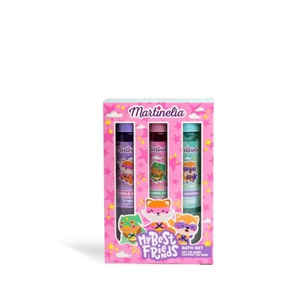 Детский набор для ванны - пена для ванны и гель для душа Martinelia
Детский набор для ванны - пена для ванны и гель для душа Martinelia