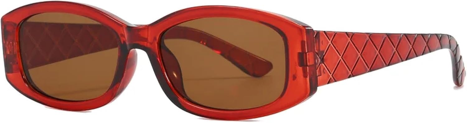 Солнцезащитные очки с защитой от УФ-излучения UV400 | Овальные, в стиле панк | Для женщин и мужчин, для занятий спортом на открытом воздухе и вождения DSVIGF, Dark Brown
Солнцезащитные очки с защитой от УФ-излучения UV400 | Овальные, в стиле панк | Для женщин и мужчин, для занятий спортом на открытом воздухе и вождения DSVIGF, Dark Brown