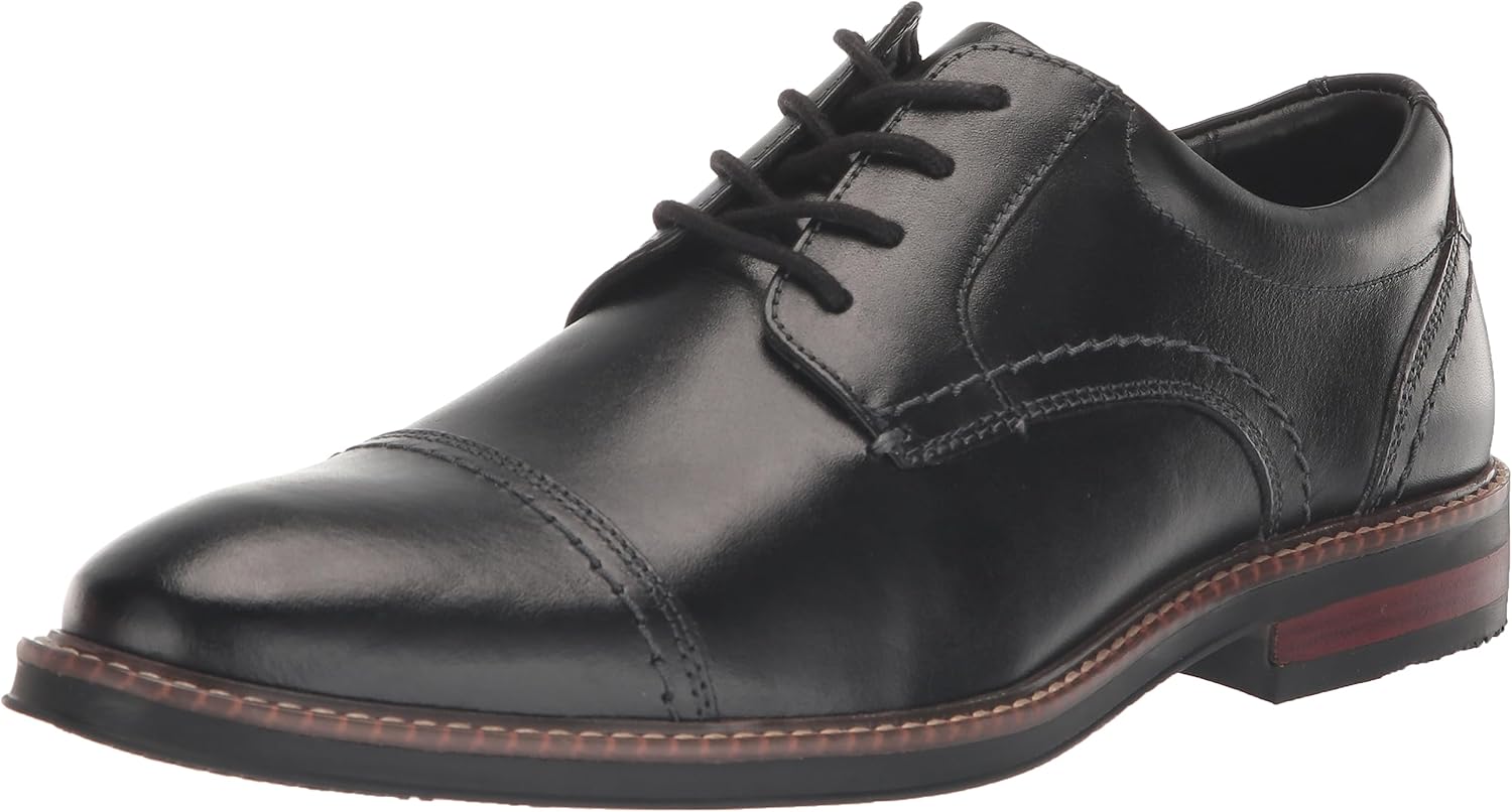 Мужские оксфорды Nunn Bush Calderone с носком кап-то, черный
Мужские оксфорды Nunn Bush Calderone с носком кап-то, черный