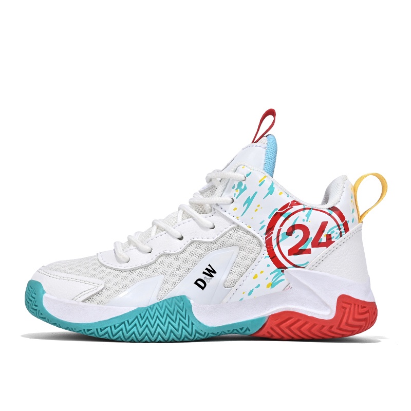 Детские баскетбольные кроссовки с противоскользящей подошвой, амортизирующей, износостойкой, дышащей подошвой и средним верхом D&W, белый
Детские баскетбольные кроссовки с противоскользящей подошвой, амортизирующей, износостойкой, дышащей подошвой и средним верхом D&W, белый