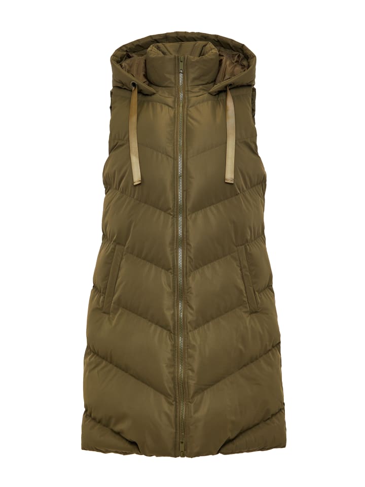 Утепленный жилет Threadbare, хаки
Утепленный жилет Threadbare, хаки