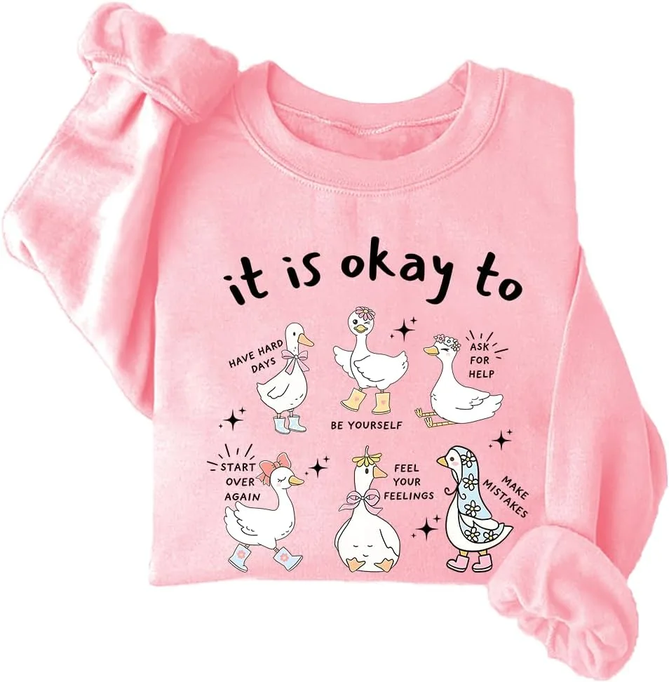 Свитшут It Is Okay To, футболка Mental Health Positive woati
Свитшут It Is Okay To, футболка Mental Health Positive woati